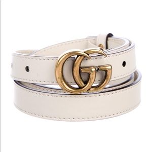 Gucci GG skinny belt
